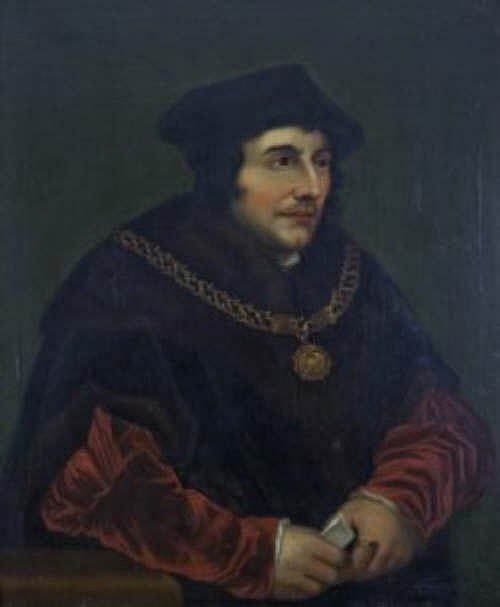 Portrait of Sir Thomas More  1478-1535, Lord Chancellor; After After Hans Holbein